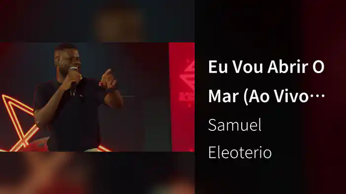 Eu Vou Abrir O Mar (Ao Vivo)