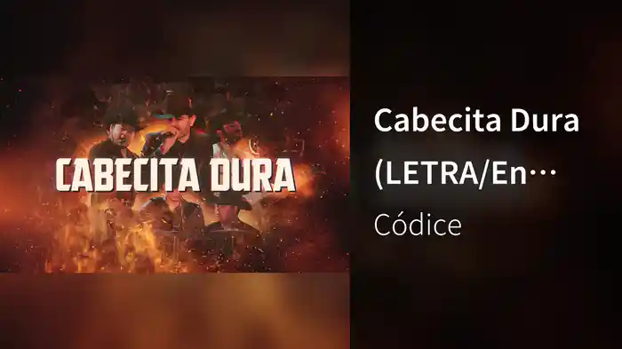 Cabecita Dura (LETRA/En Vivo)