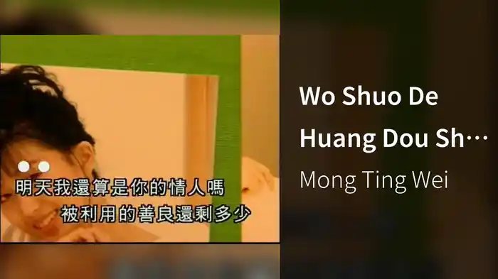 Wo Shuo De Huang Dou Shi Zhen De (Karaoke)