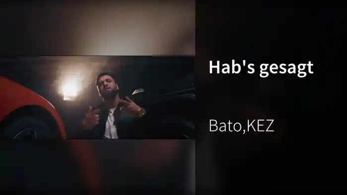 Hab's gesagt