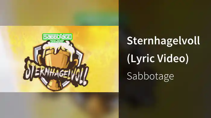 Sternhagelvoll (Lyric Video)