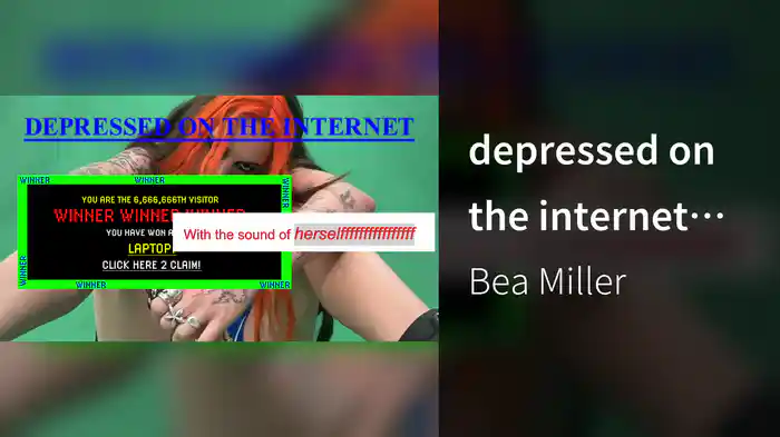 depressed on the internet (Lyric Video)