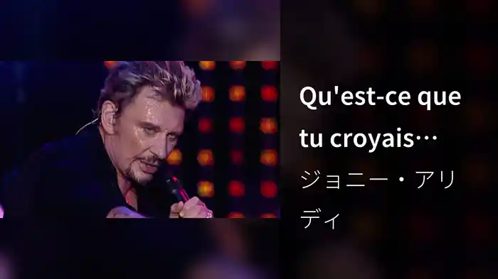 Qu'est-ce que tu croyais (Live à Bercy / 2003)