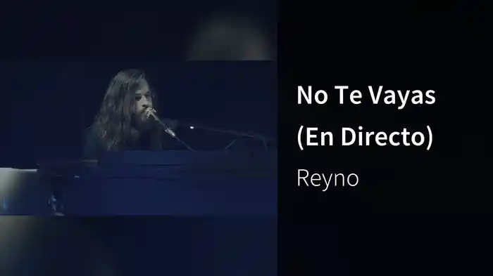 No Te Vayas (En Directo)