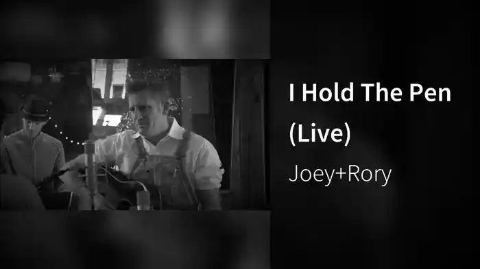 I Hold The Pen (Live)