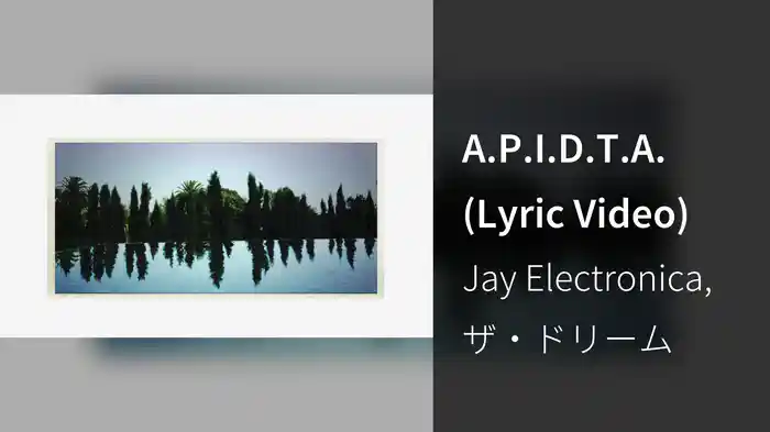 A.P.I.D.T.A. (Lyric Video)