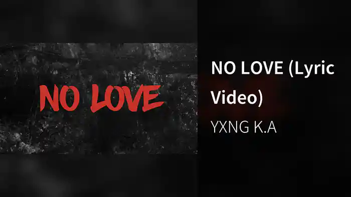 NO LOVE (Lyric Video)