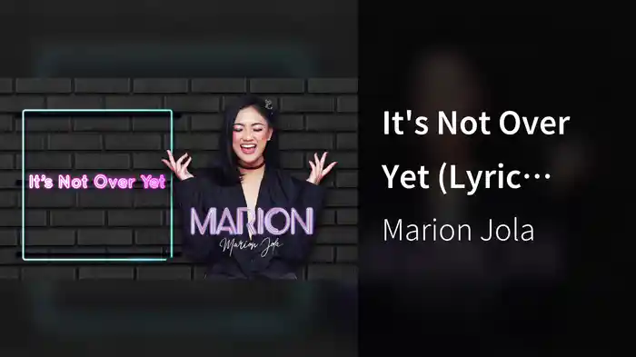 It's Not Over Yet (Lyric Video)