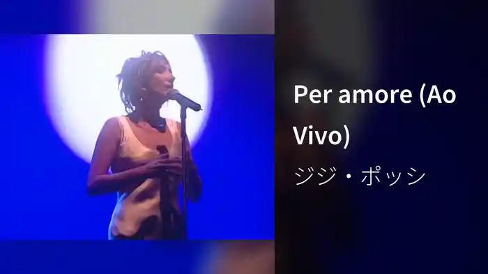 Per amore (Ao Vivo)