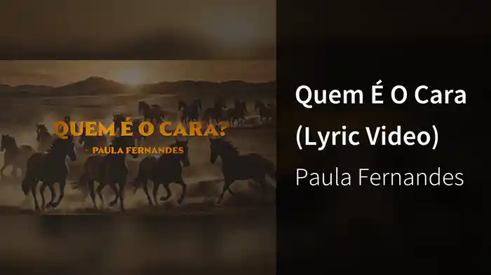 Quem É O Cara (Lyric Video)