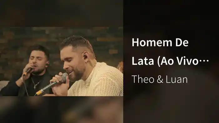 Homem De Lata (Ao Vivo Em São José Do Rio Preto / 2023 / Lyric Video)
