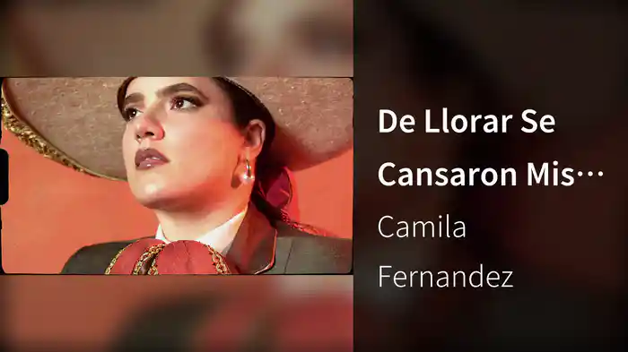 De Llorar Se Cansaron Mis Ojos (Lyric Video)