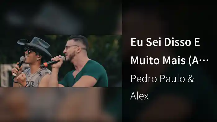 Eu Sei Disso E Muito Mais (Ao Vivo Em Goiânia / 2019)