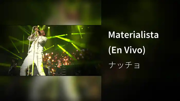 Materialista (En Vivo)