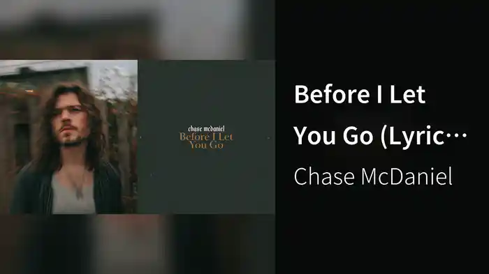 Before I Let You Go (Lyric Video)