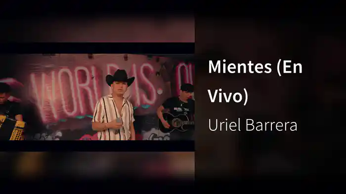 Mientes (En Vivo)