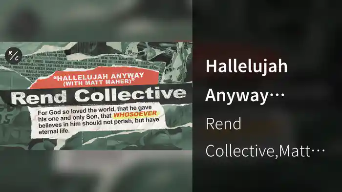 Hallelujah Anyway (Audio)