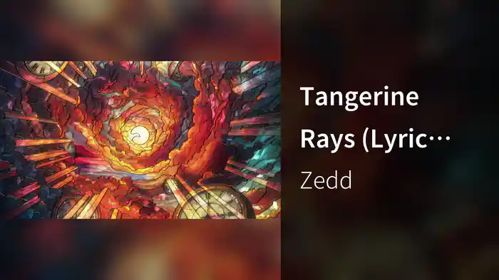 Tangerine Rays (Lyric Video)