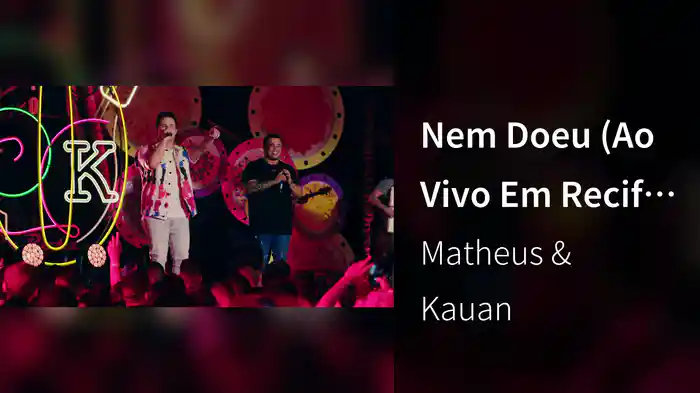 Nem Doeu (Ao Vivo Em Recife / 2020)