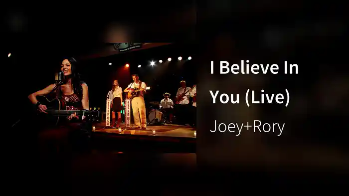 I Believe In You (Live)