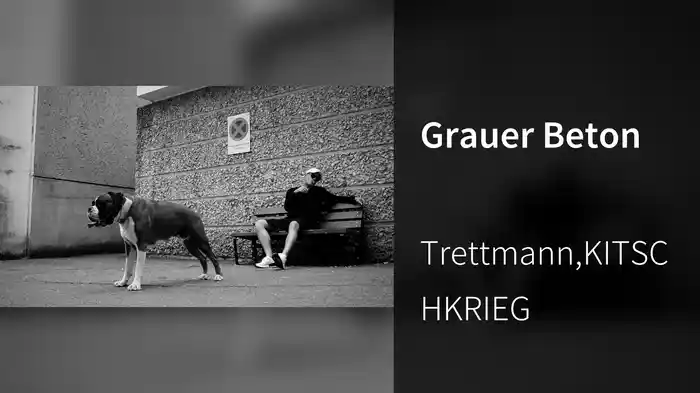 Grauer Beton