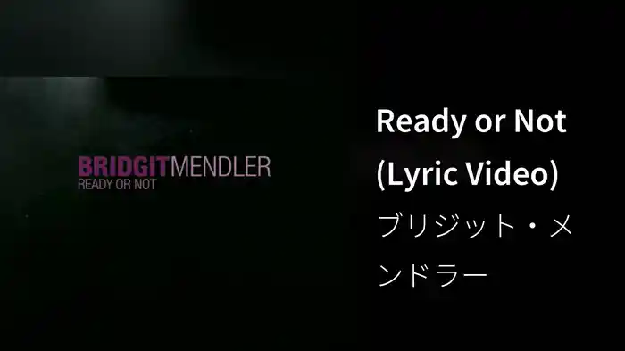 Ready or Not (Lyric Video)