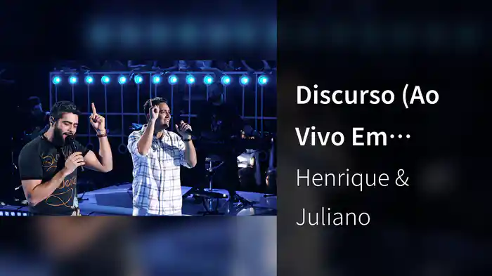 Discurso (Ao Vivo)