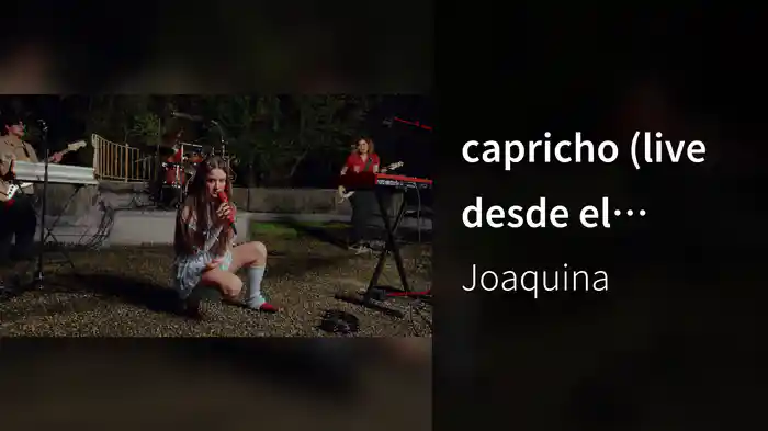 capricho (live desde el techo)
