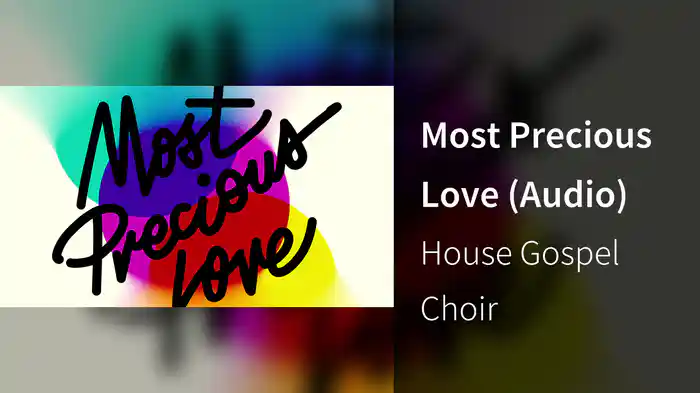 Most Precious Love (Audio)