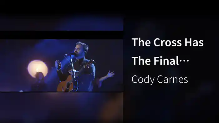 The Cross Has The Final Word (Live)