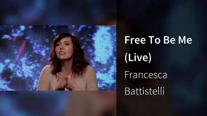 Free To Be Me (Live)