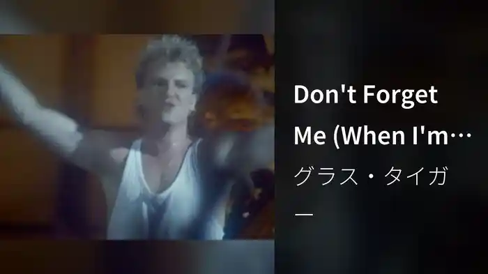 Don't Forget Me (When I'm Gone)