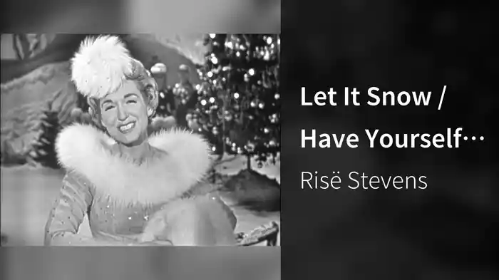 Let It Snow / Have Yourself A Merry Little Christmas (Medley/Live On The Ed Sullivan Show, December 22, 1957)