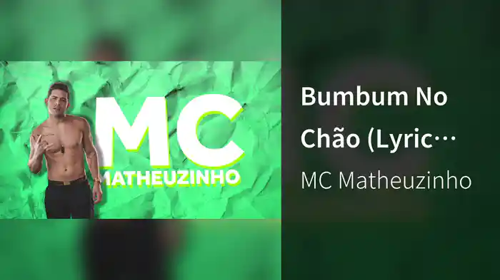 Bumbum No Chão (Lyric Video)
