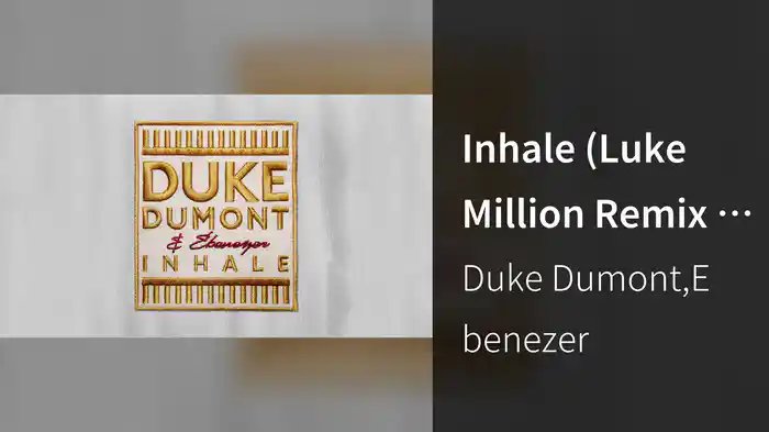 Inhale (Luke Million Remix / Audio)