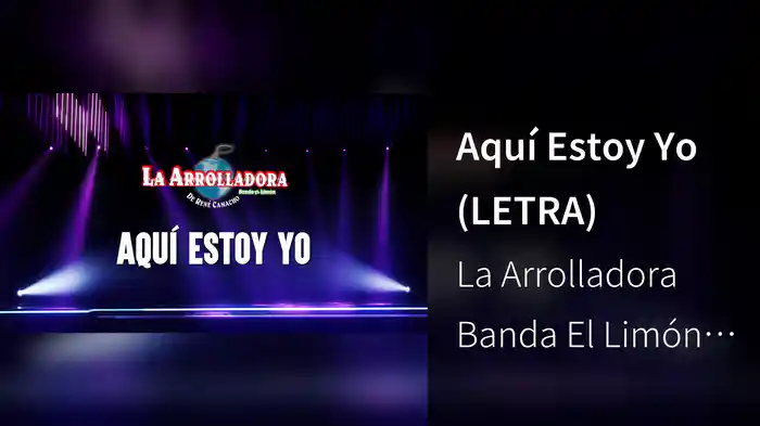 Aquí Estoy Yo (LETRA)
