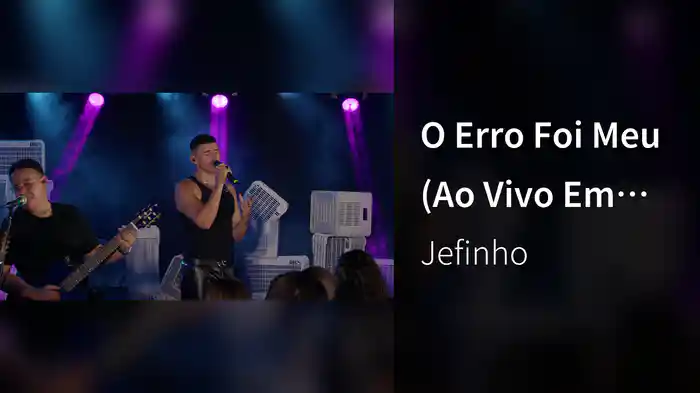 O Erro Foi Meu (Ao Vivo Em Niterói / 2024)