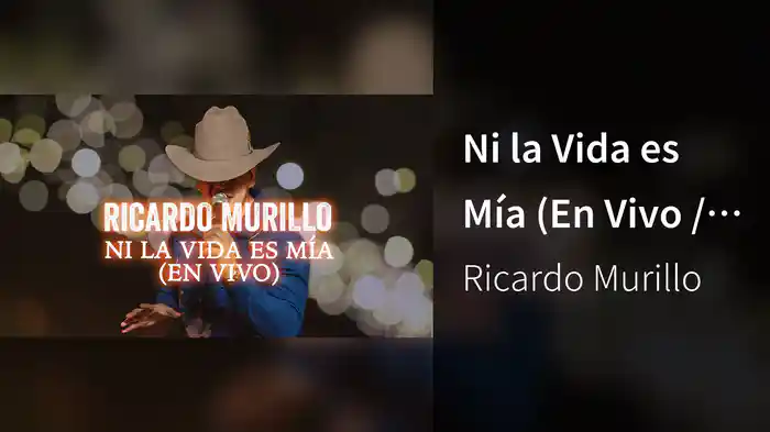 Ni la Vida es Mía (En Vivo / LETRA)