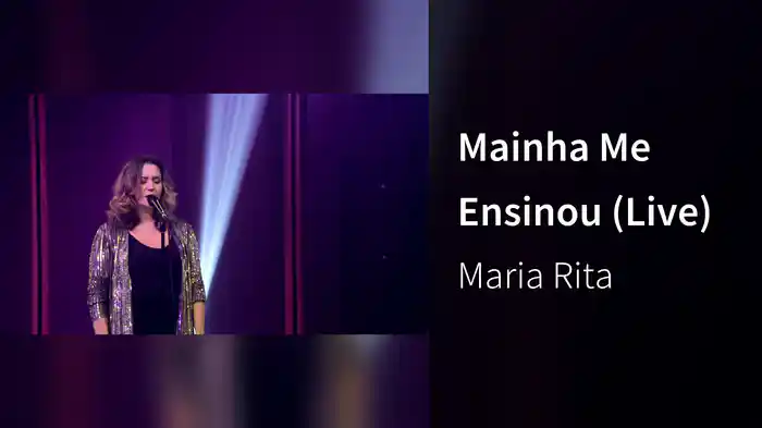 Mainha Me Ensinou (Live)