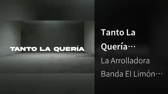 Tanto La Quería (Karaoke)
