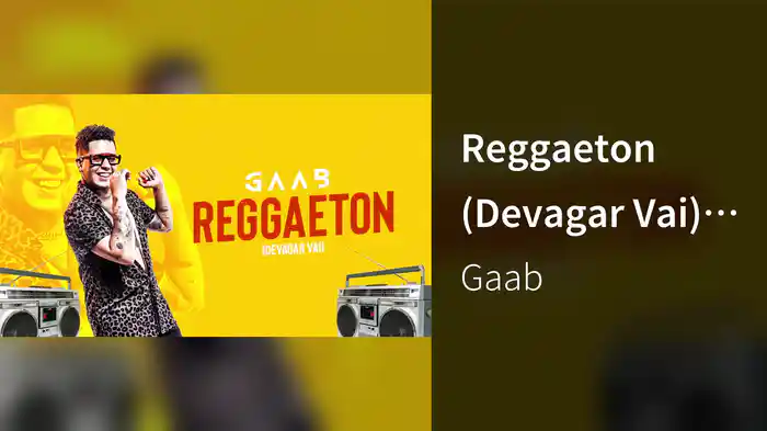 Reggaeton (Devagar Vai) (Lyric Video)