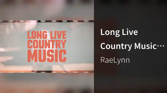 Long Live Country Music (Lyric Video)