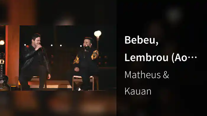 Bebeu, Lembrou (Ao Vivo Em Goiânia / 2018)