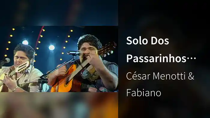 Solo Dos Passarinhos (Ao Vivo)