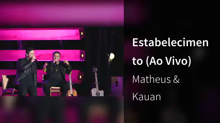 Estabelecimento (Ao Vivo)