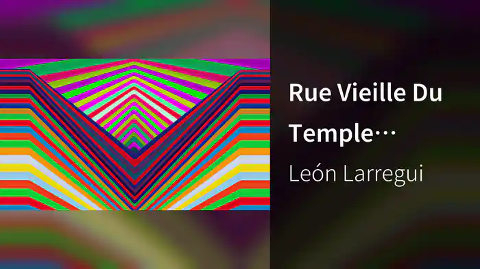 Rue Vieille Du Temple (Karaoke)