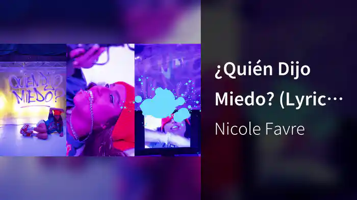 ¿Quién Dijo Miedo? (Lyric Video)