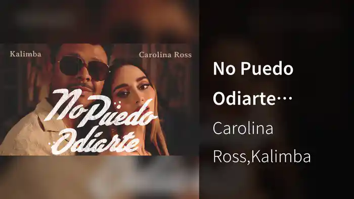 No Puedo Odiarte (LETRA)