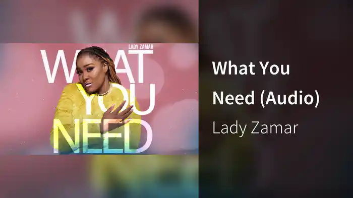 What You Need (Audio)