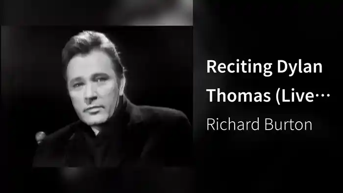 Reciting Dylan Thomas (Live On The Ed Sullivan Show, November 3, 1963)